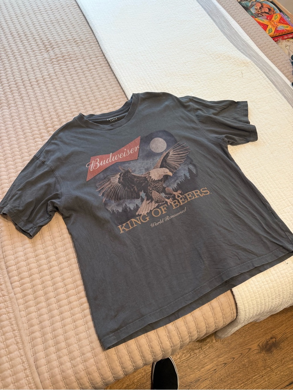 Budweiser "King of Beers" American Eagle Graphic T-Shirt